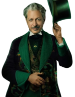 Jeff Goldblum Wicked For Good Floral Coat - Image 5
